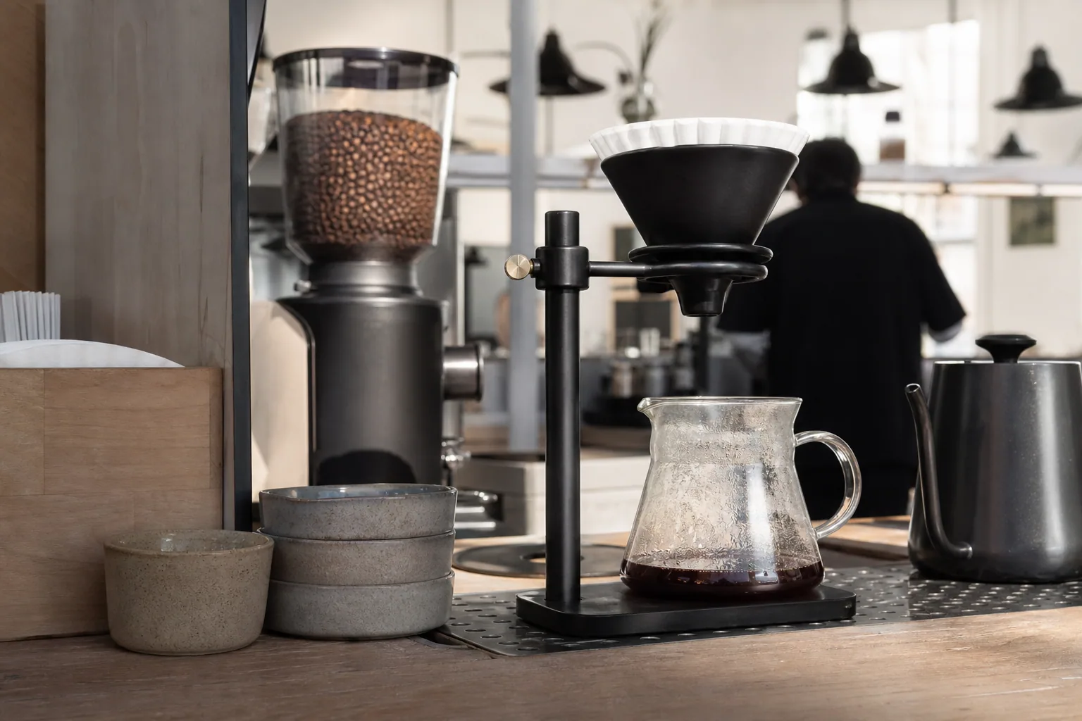 Specialty-kaffe uden kompromiser detalje