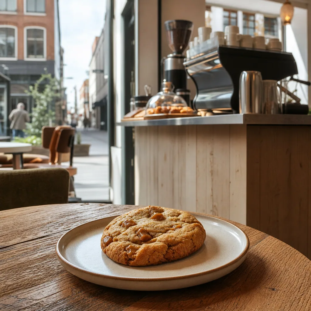 Caramel Cookie småkage
