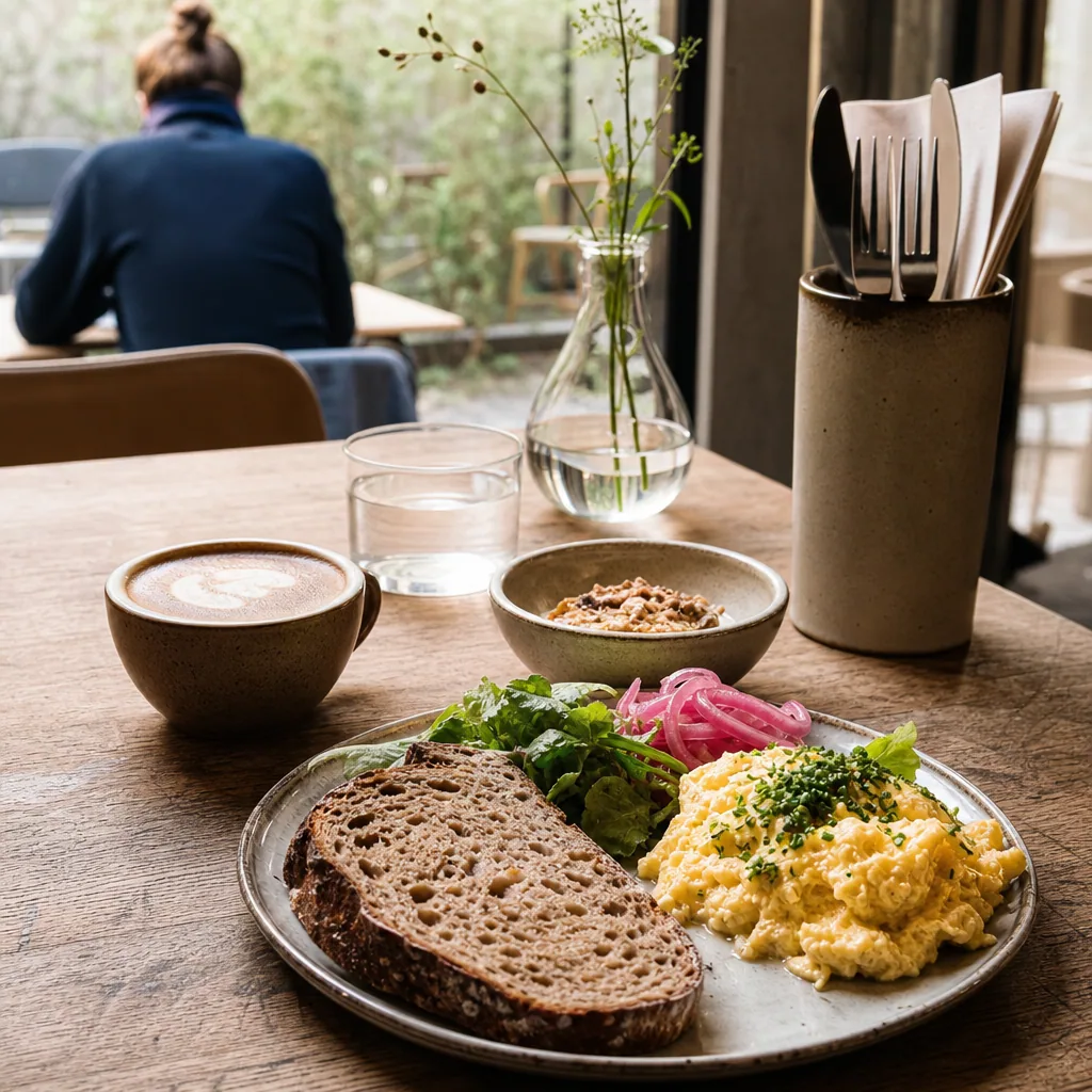 Frisk morgenmad på Den Go'e Kaffebar