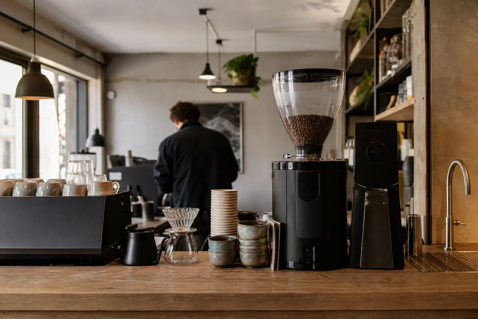 Hyggelig kaffebar med mennesker der leger brætspil