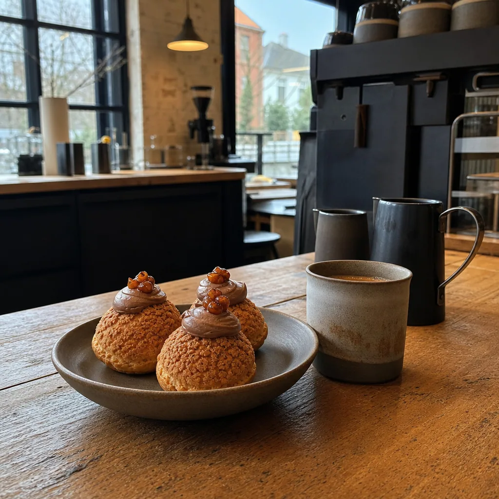 Hjemmelavede cremepuffs fra Frellsen Kaffe