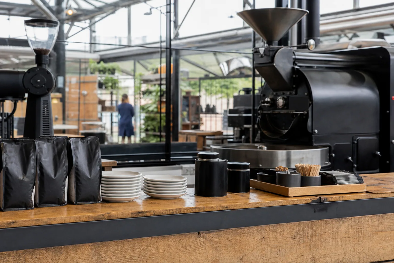 Coffee Collective interiør og gæster