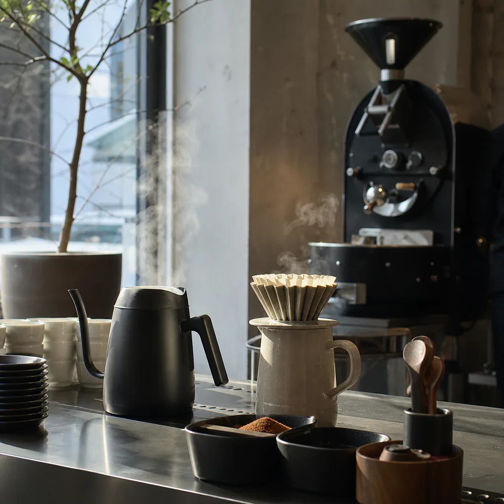 Drikke og mad på Nordic Roasting Co