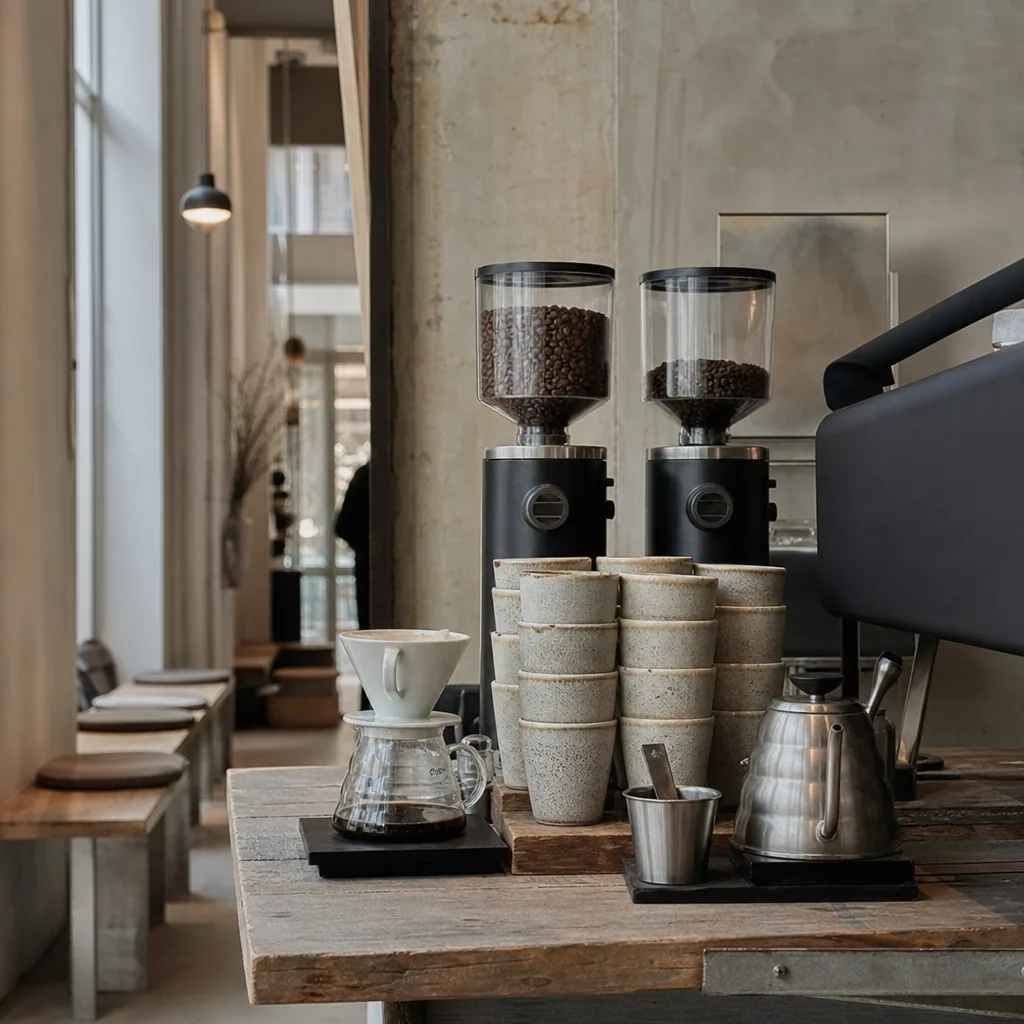 Siddeplads på Coffee Collective