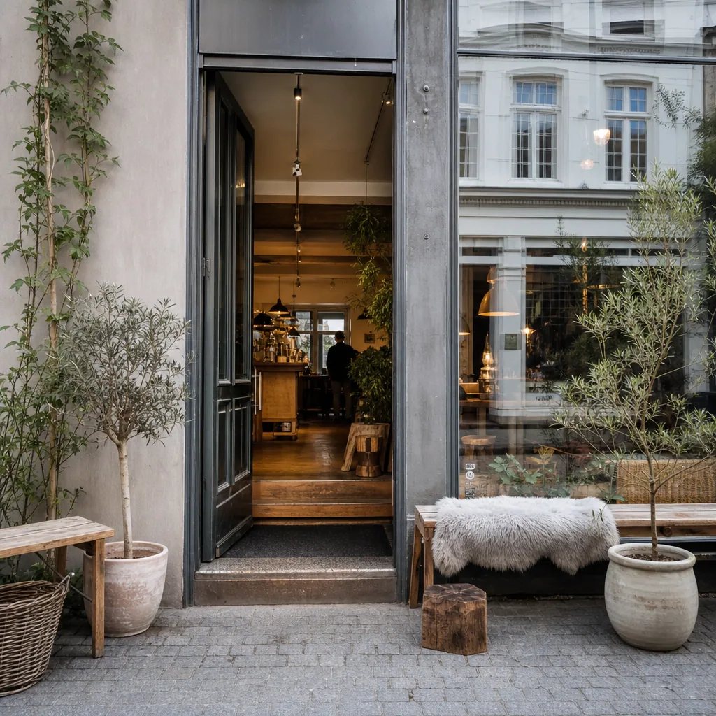 Kochs Kaffebar facade på Algade