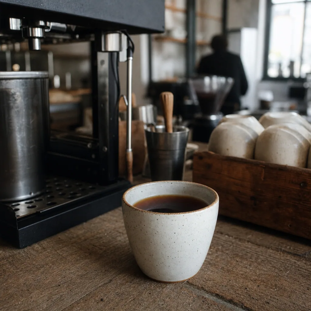 Closeup af specialty-kaffe