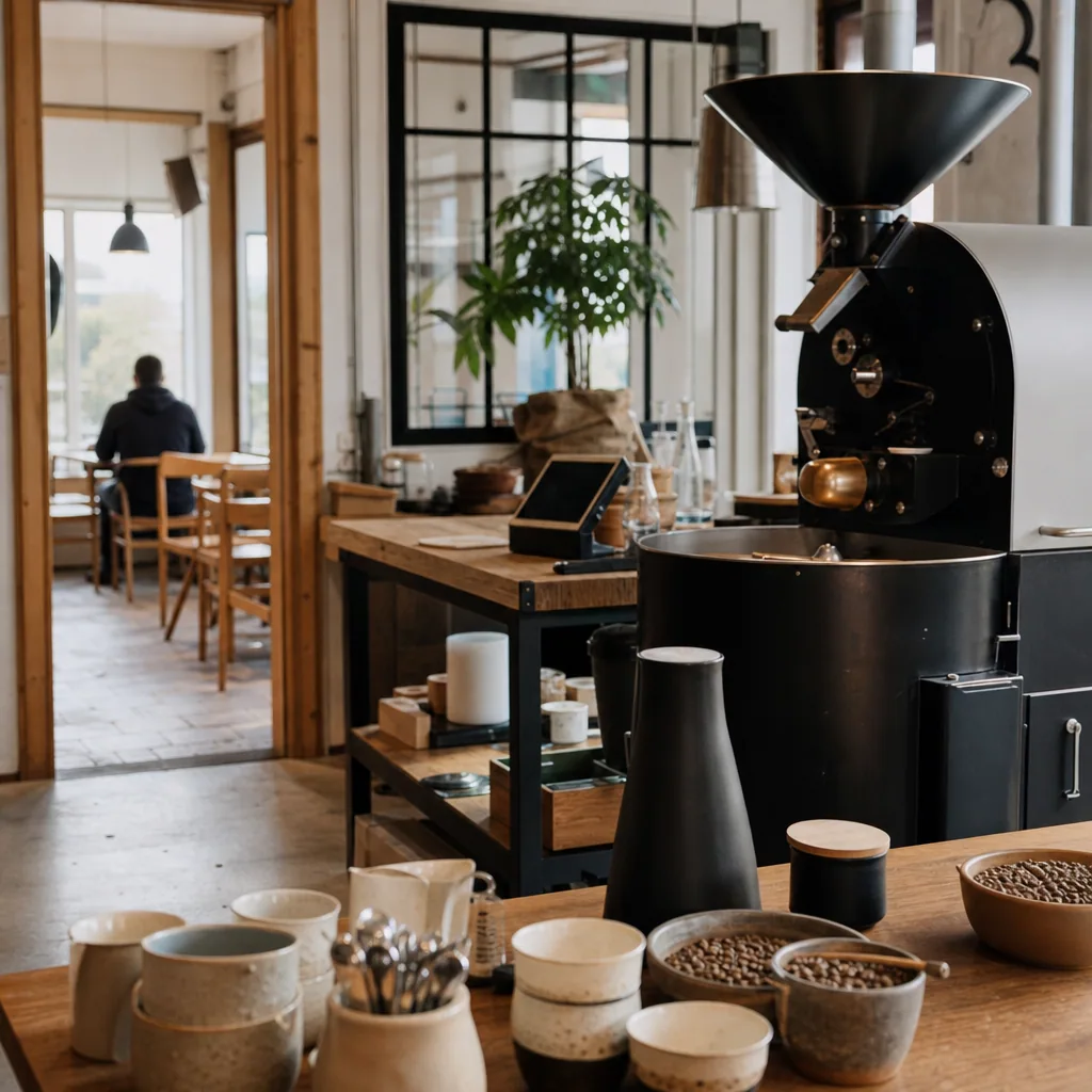 Just Coffee indretning og atmosfære