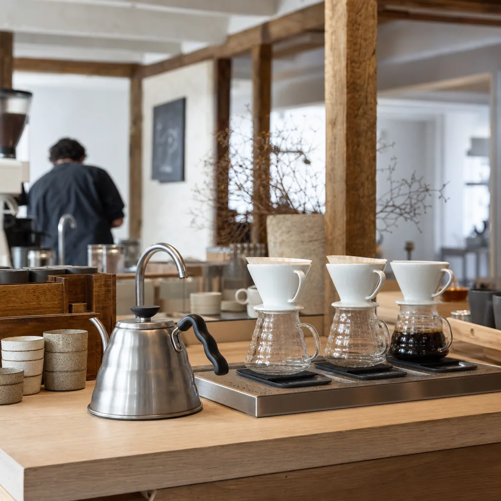 Hyggelige sæder og hjørner på Europa Kaffe & Te