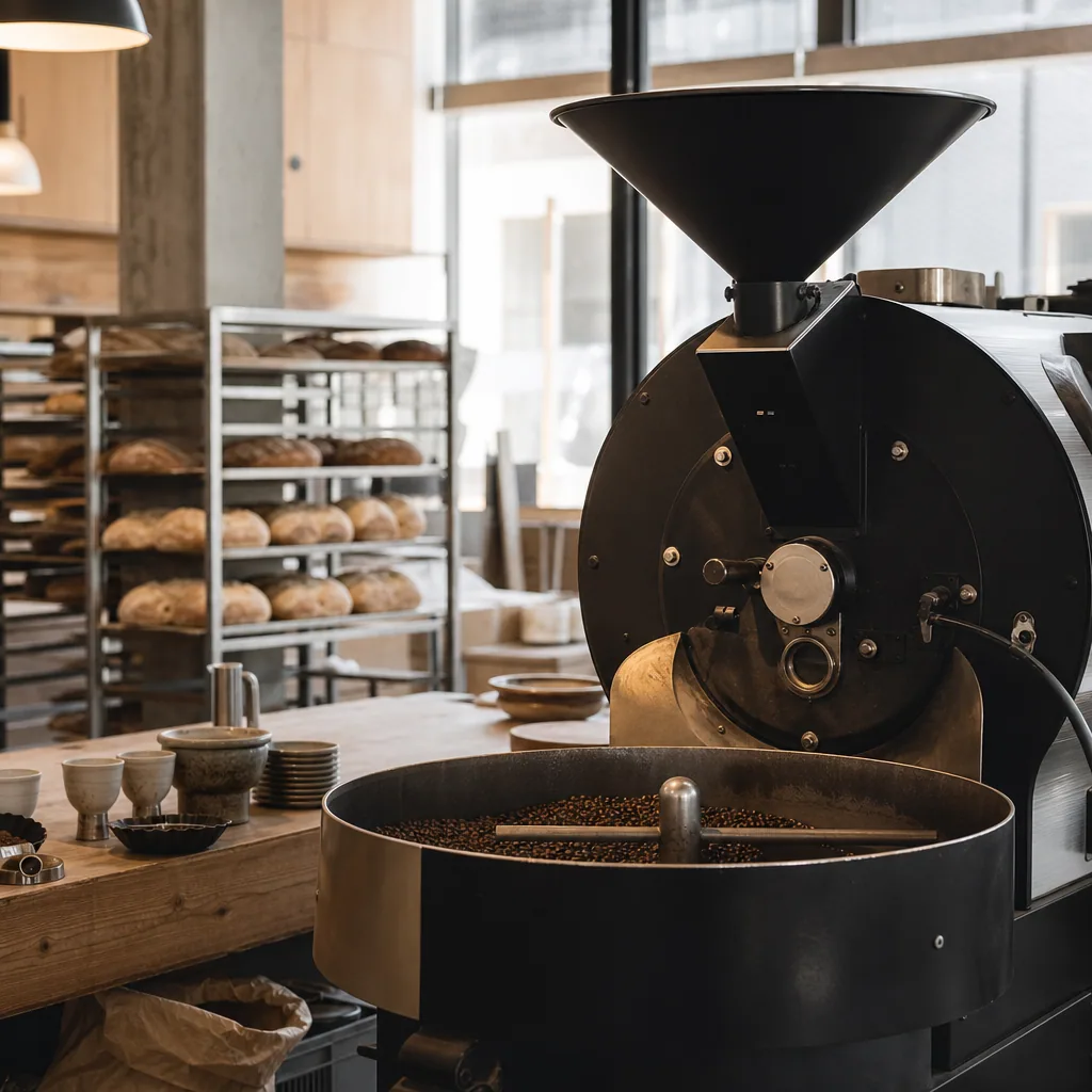 Coffee Collective's roastery på samme lokation