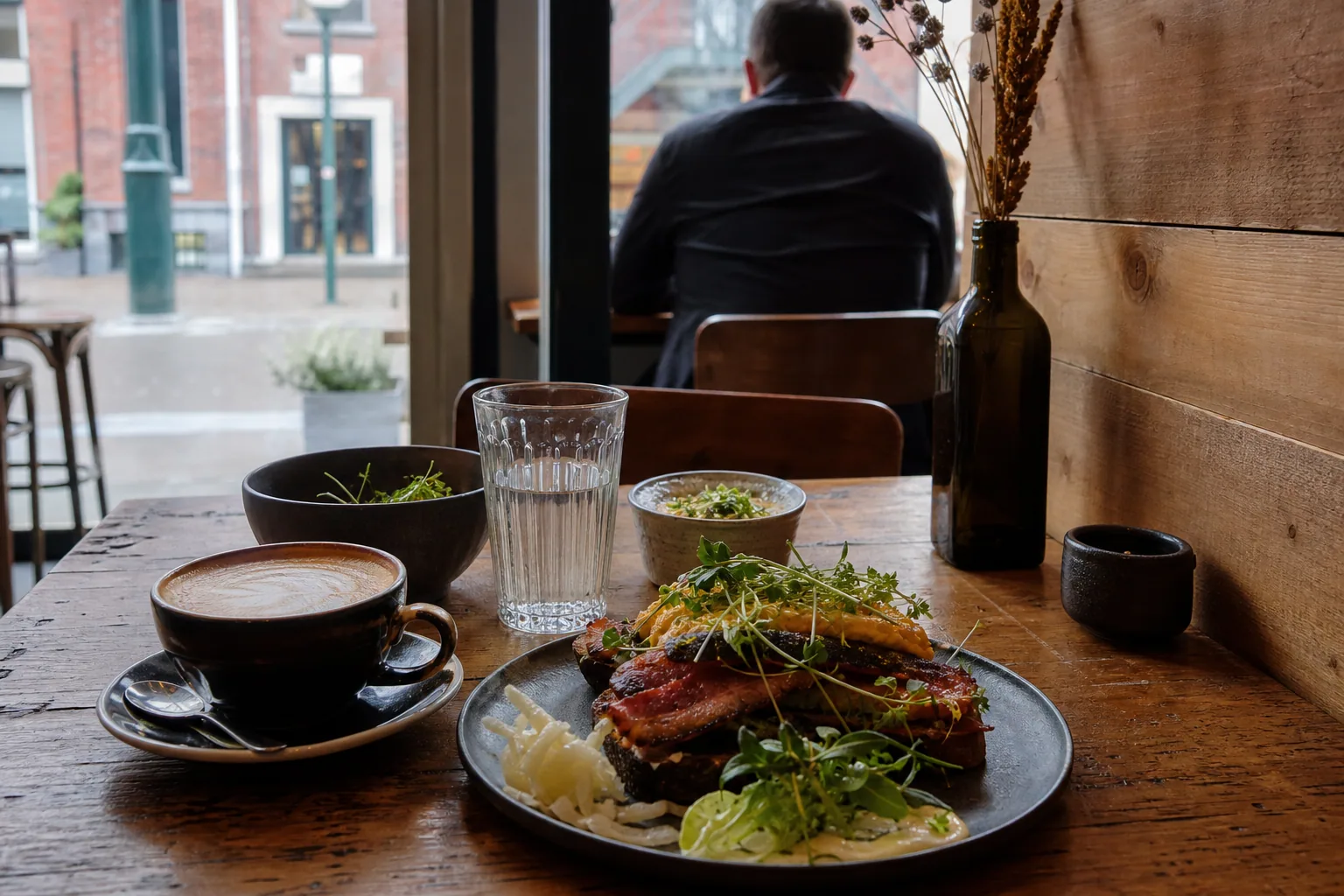 Barista laver en specialty-kaffe