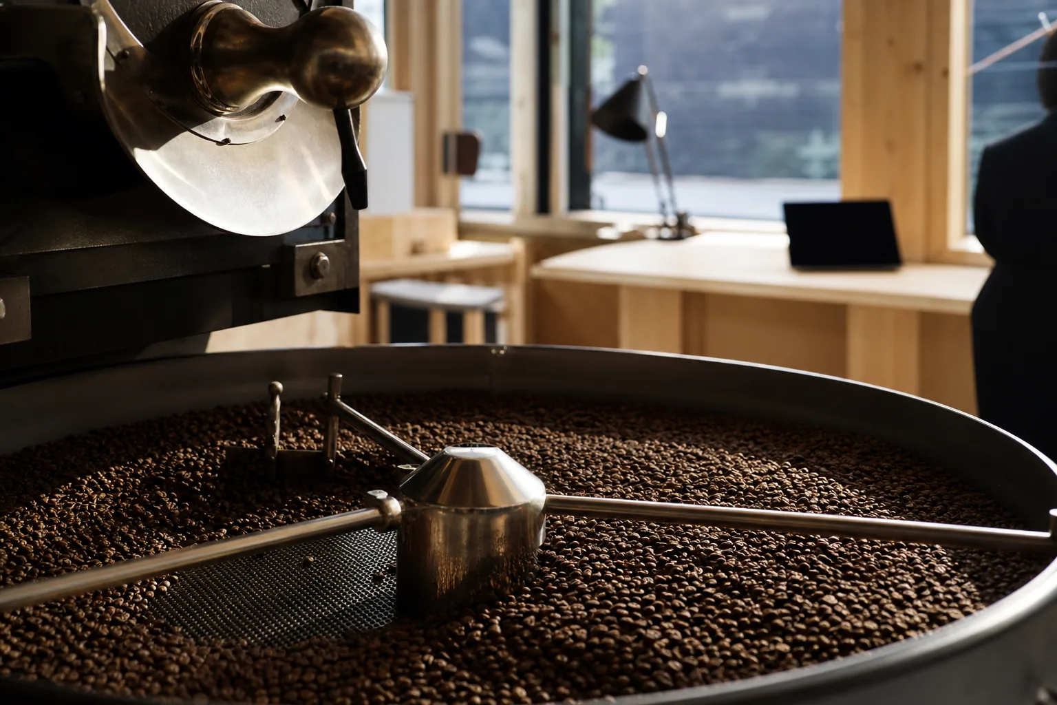 April Coffees veldesignede interiør