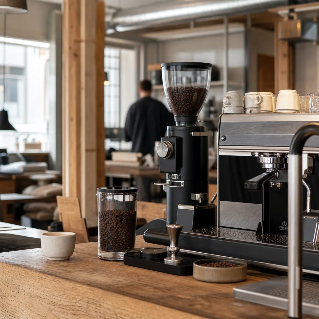 Detaljer ved Kaiser Kaffe