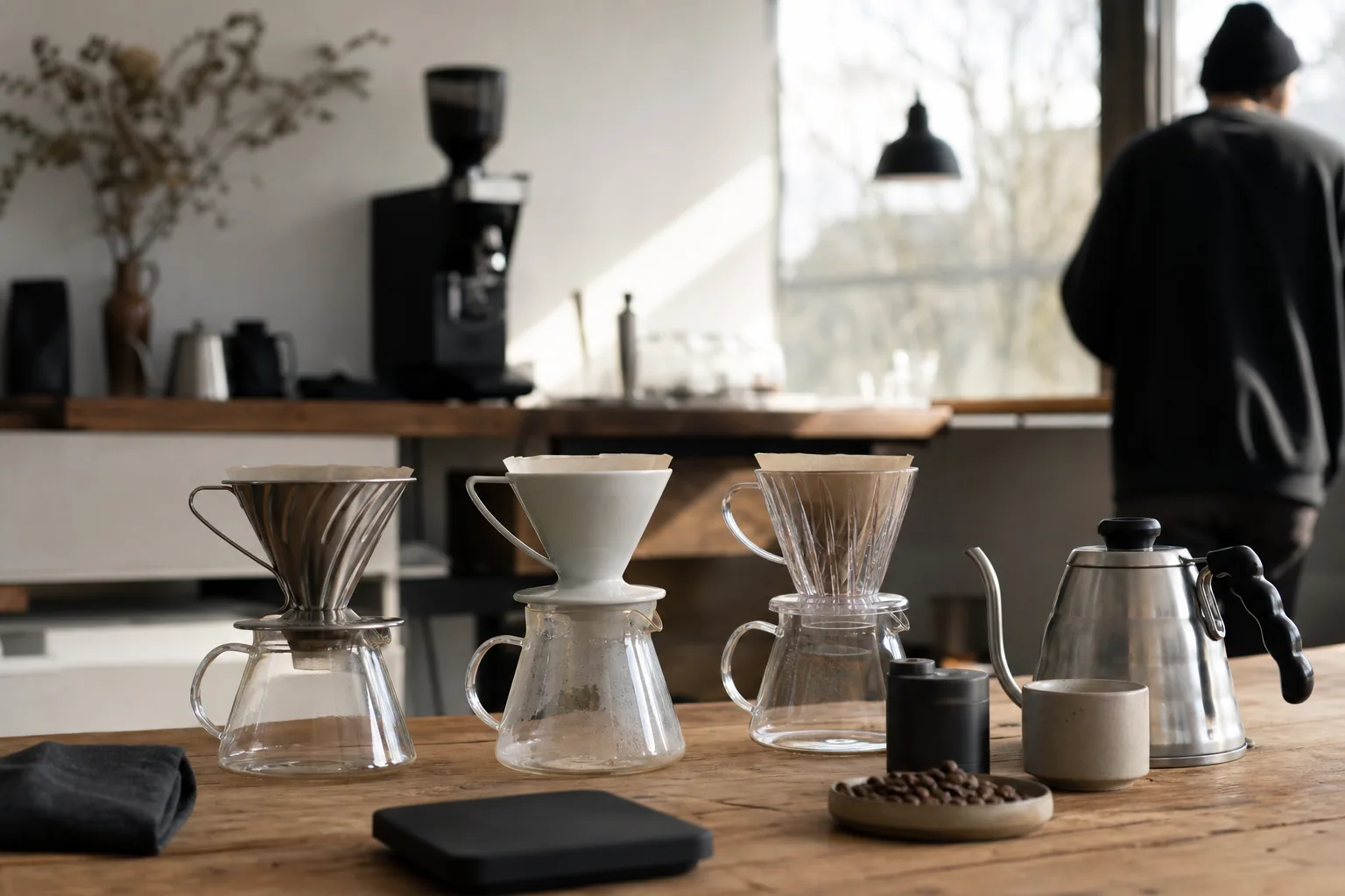 Gooseneck kande til pour over