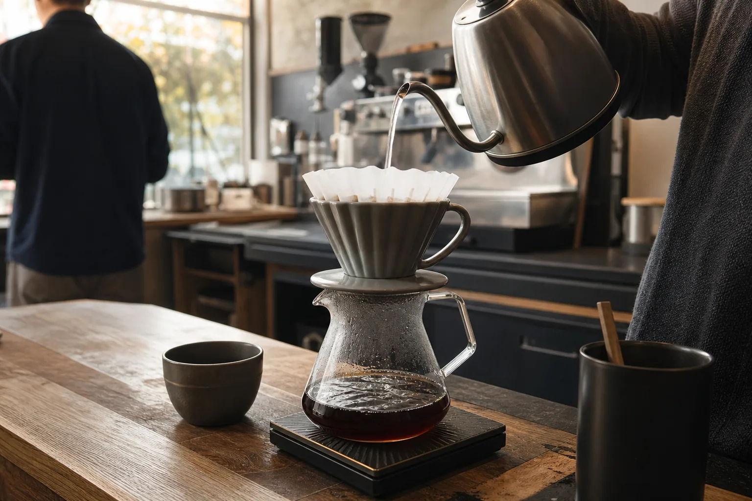 Ur til brygging af filterkaffe