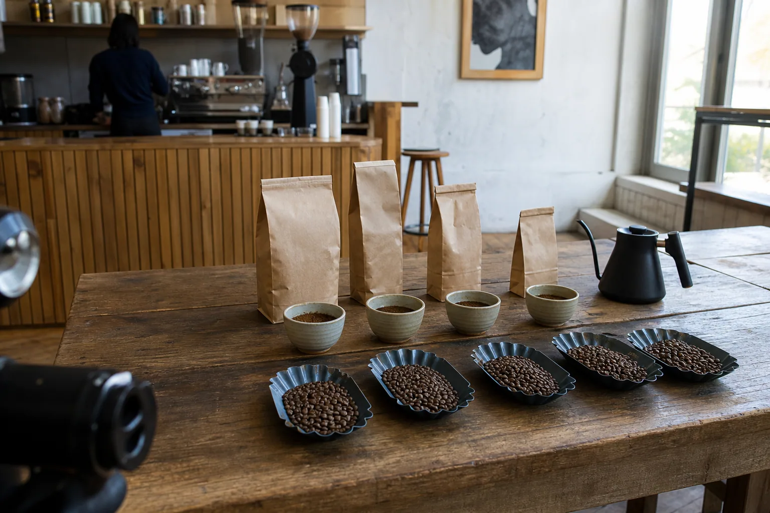 De vigtigste kaffeproducerende regioner