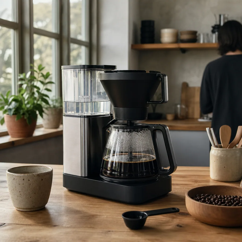 Filterkaffemaskine detaljer