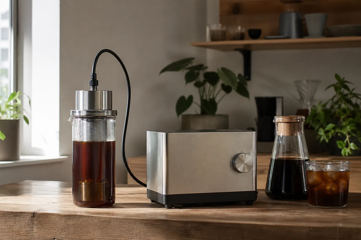 Ultrasonisk teknologi ændrer cold brew | Hurtigere brygging