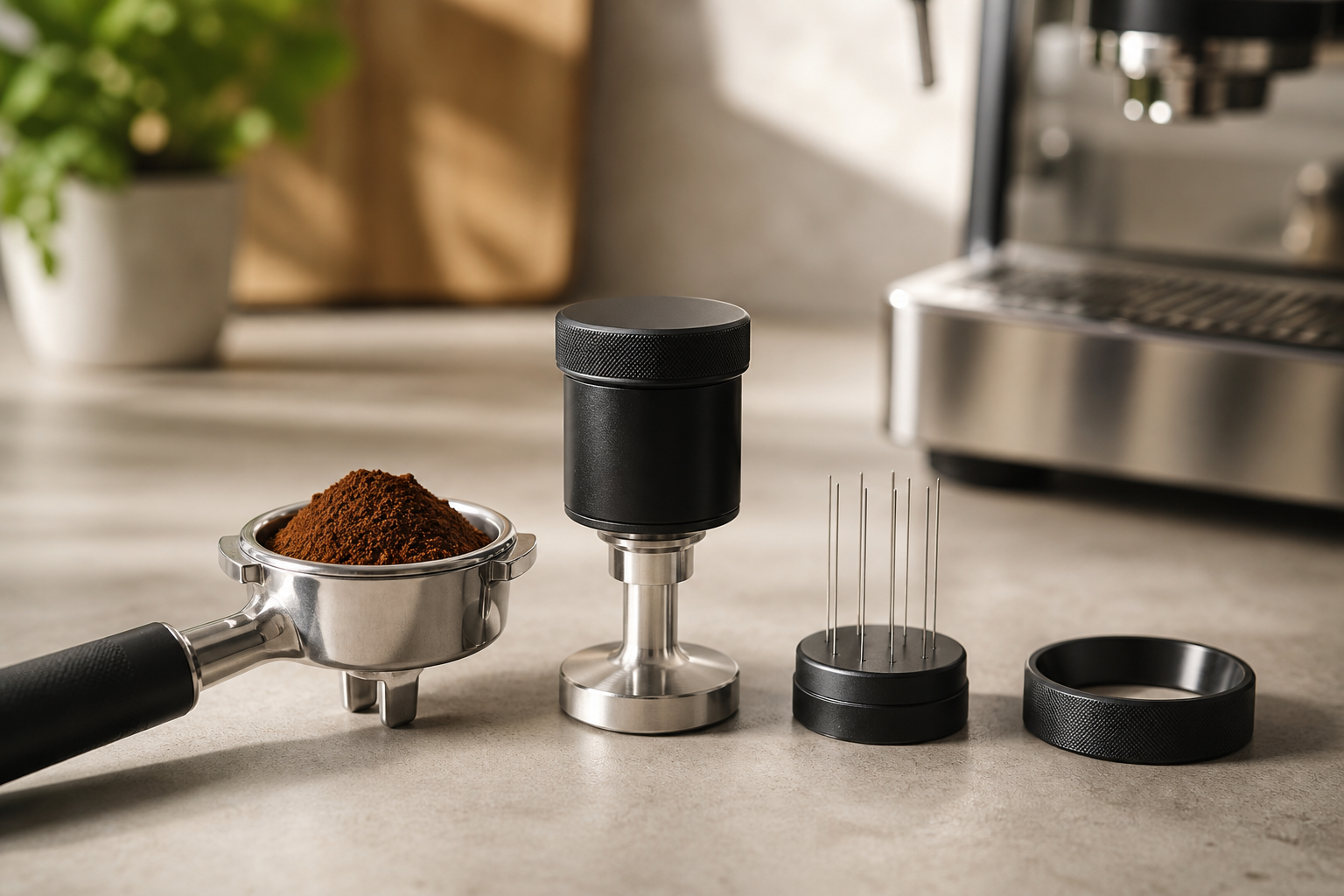 Bookoo Puckgo 3-in-1 Impact Tamper